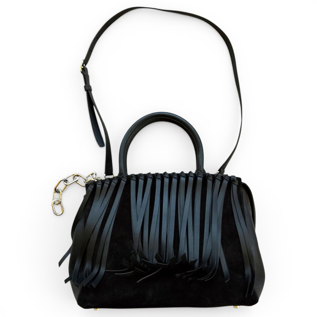 Leather crossbody bag
