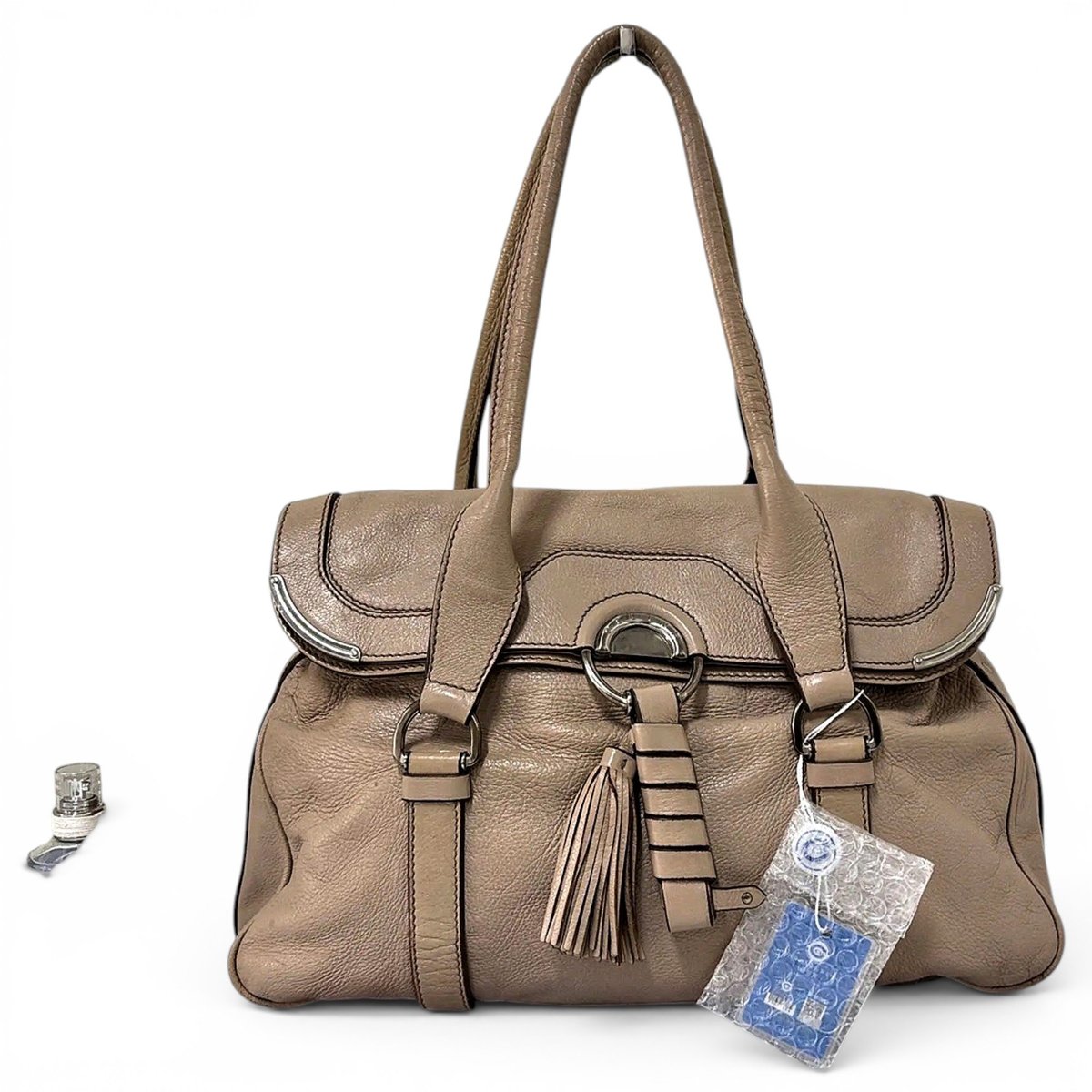 Phantom leather handbag