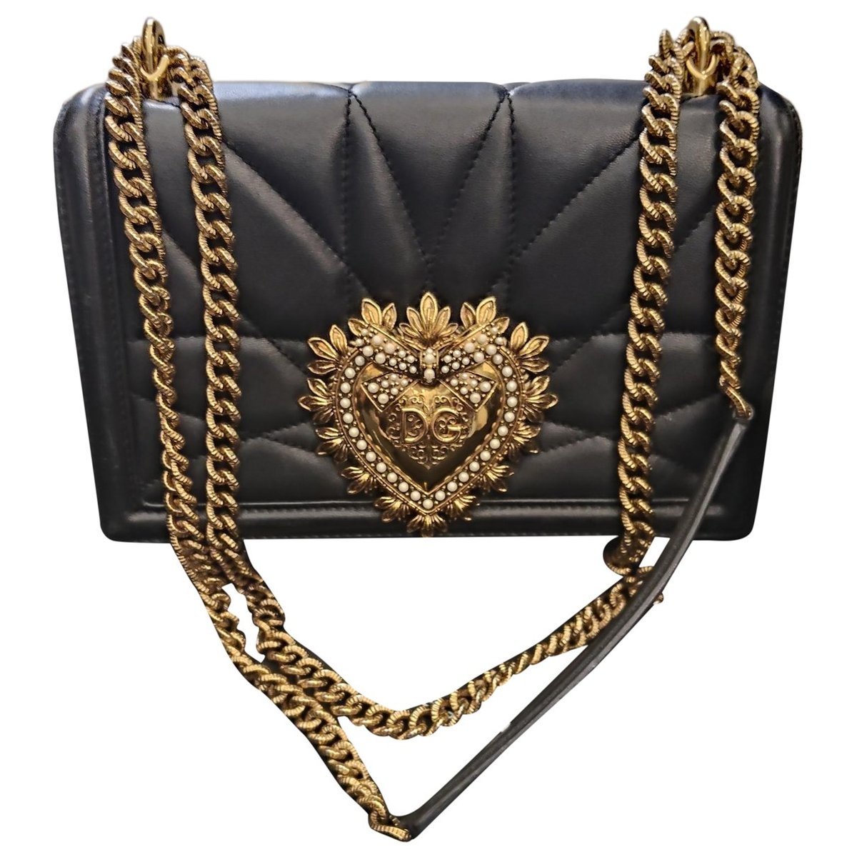 Devotion leather handbag