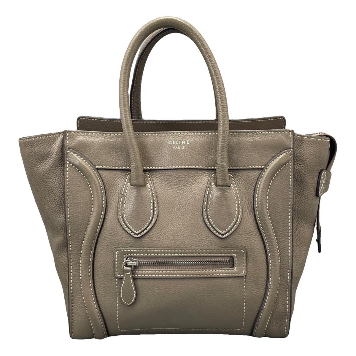 Luggage leather handbag