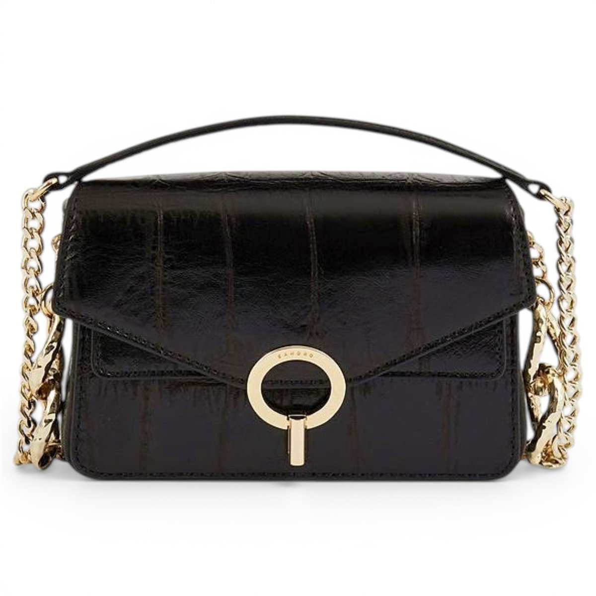 Yza leather crossbody bag