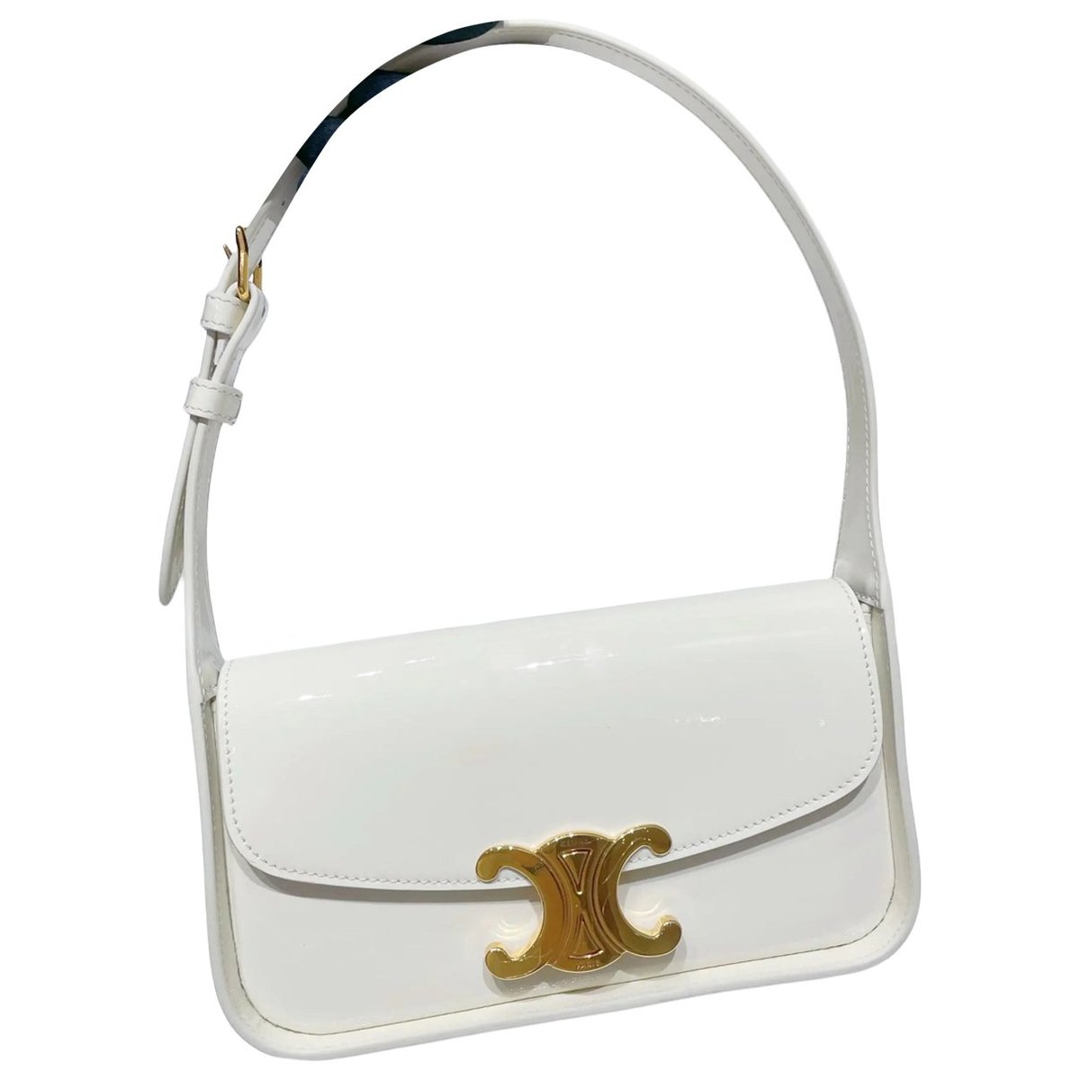Triomphe Long leather handbag