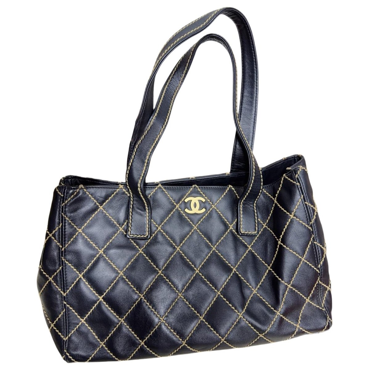 Executive leather tote