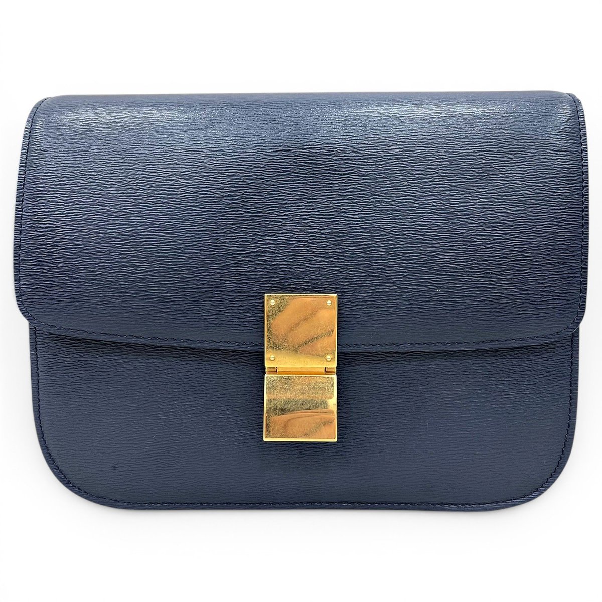 Classic leather crossbody bag