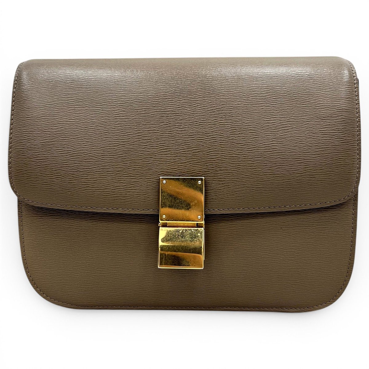 Classic leather crossbody bag