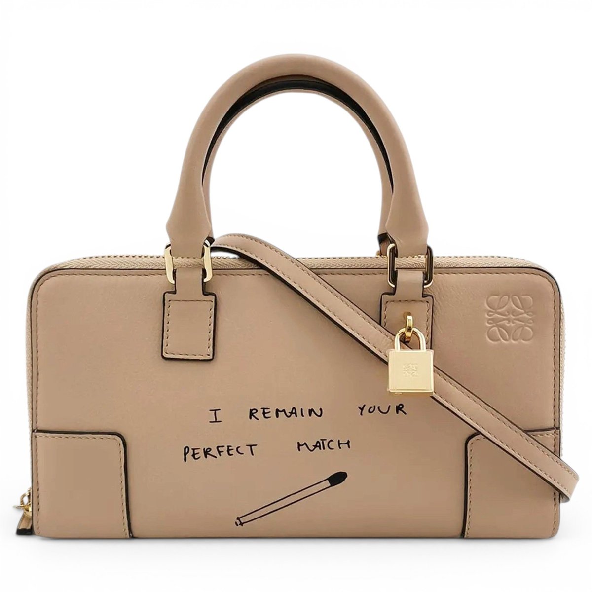 Amazona leather crossbody bag