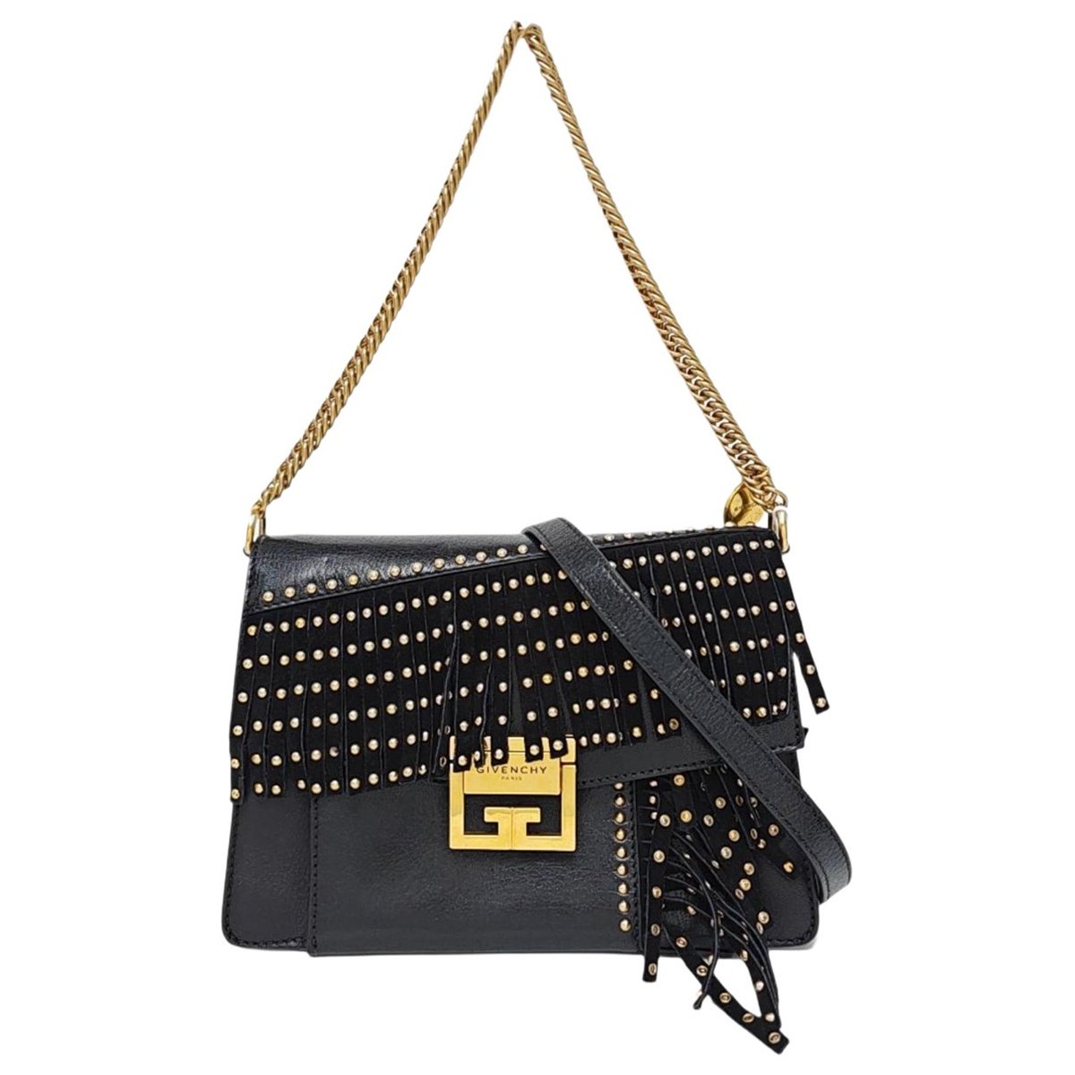GV3 leather crossbody bag