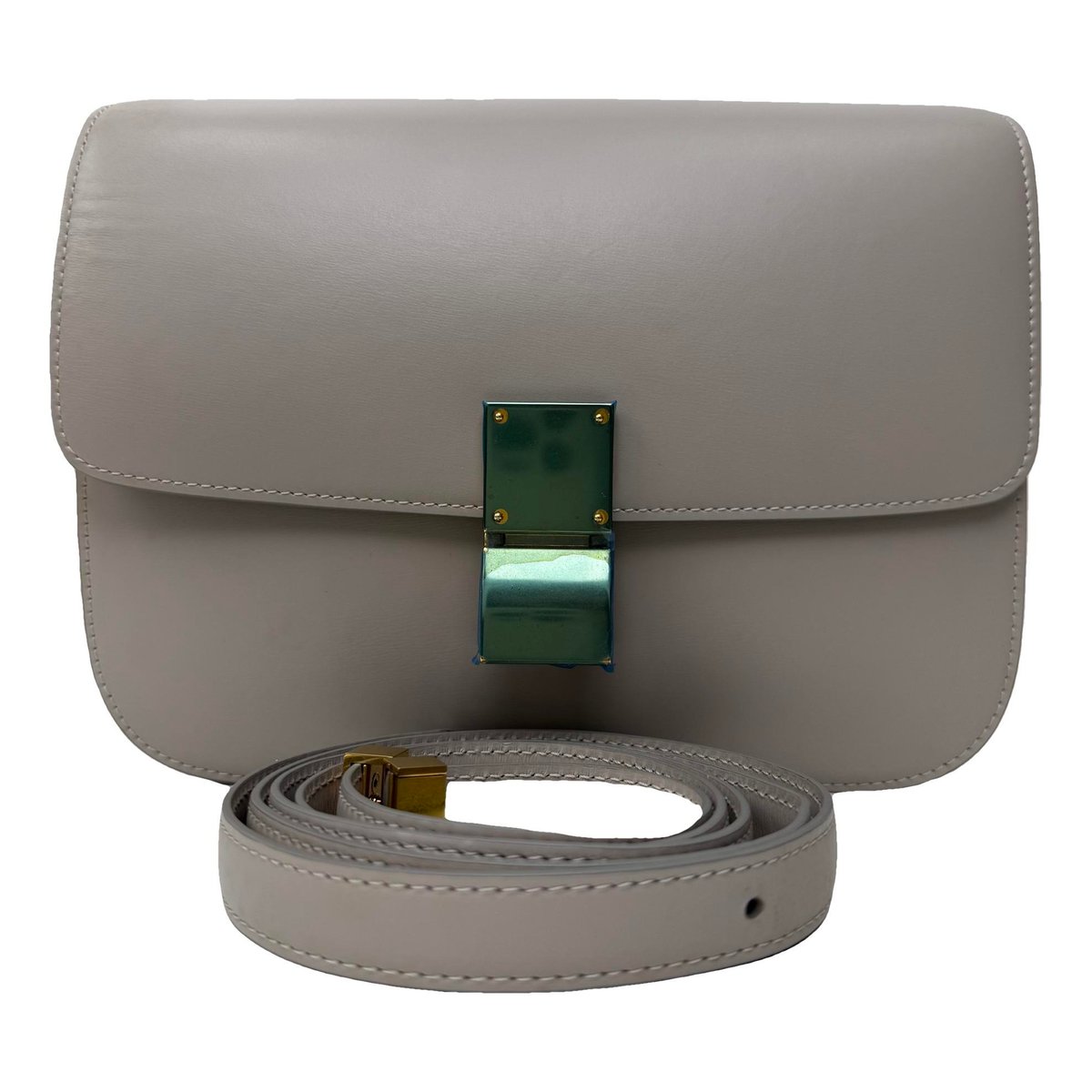 Classic leather handbag