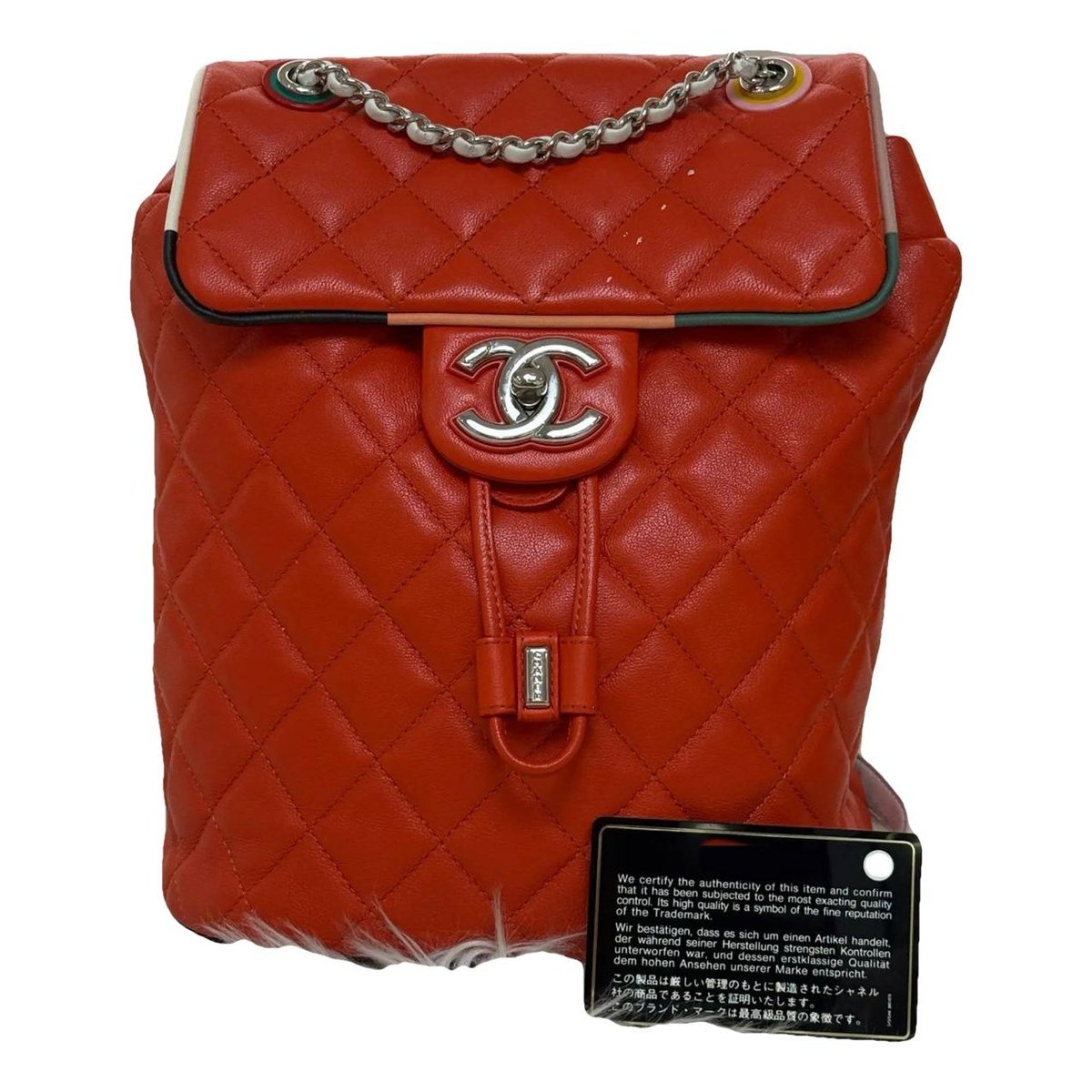 Urban Spirit leather backpack
