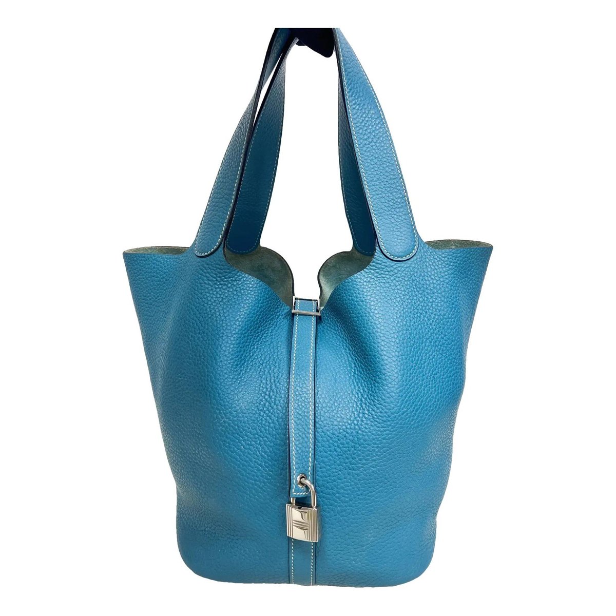 Picotin leather handbag
