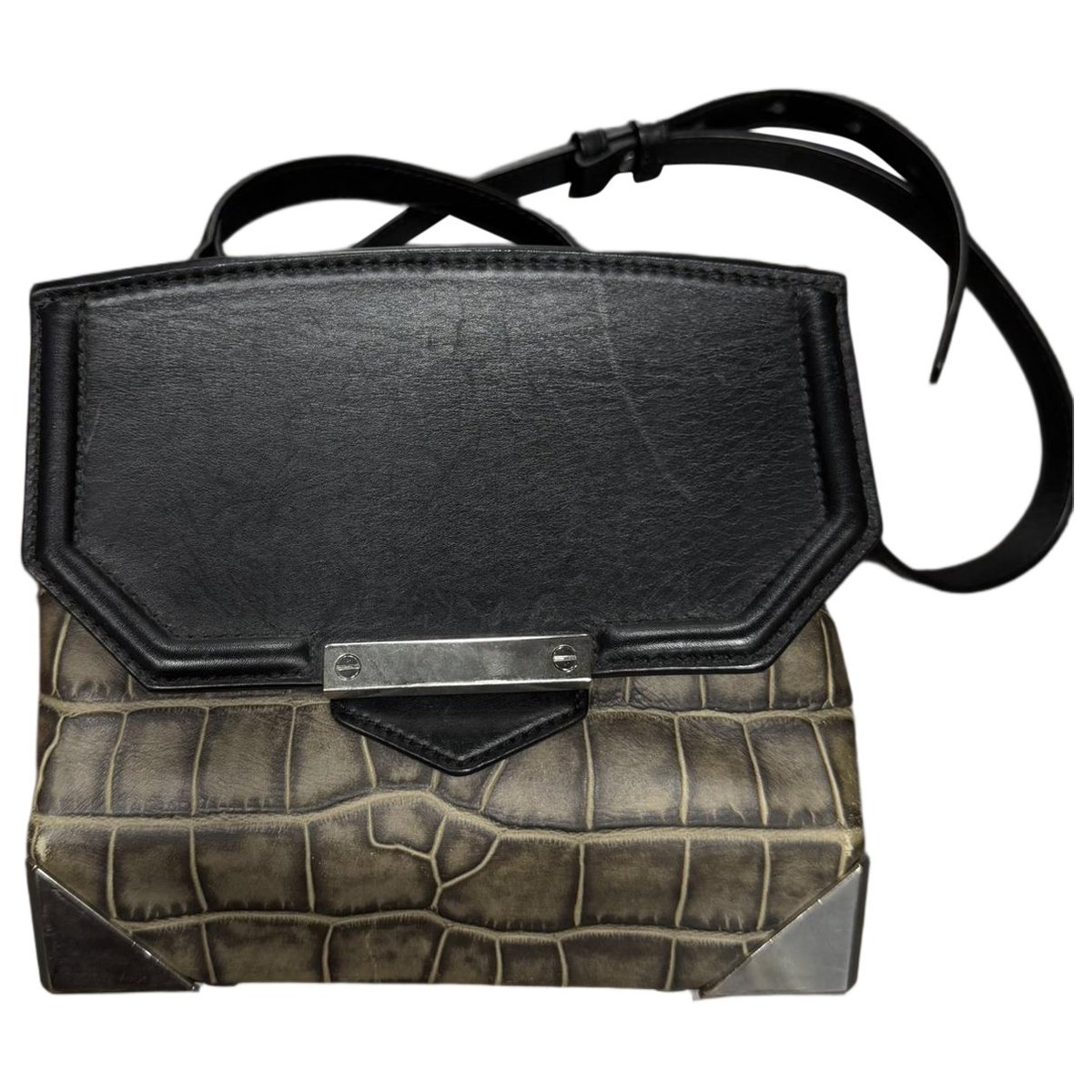 Prisma leather handbag
