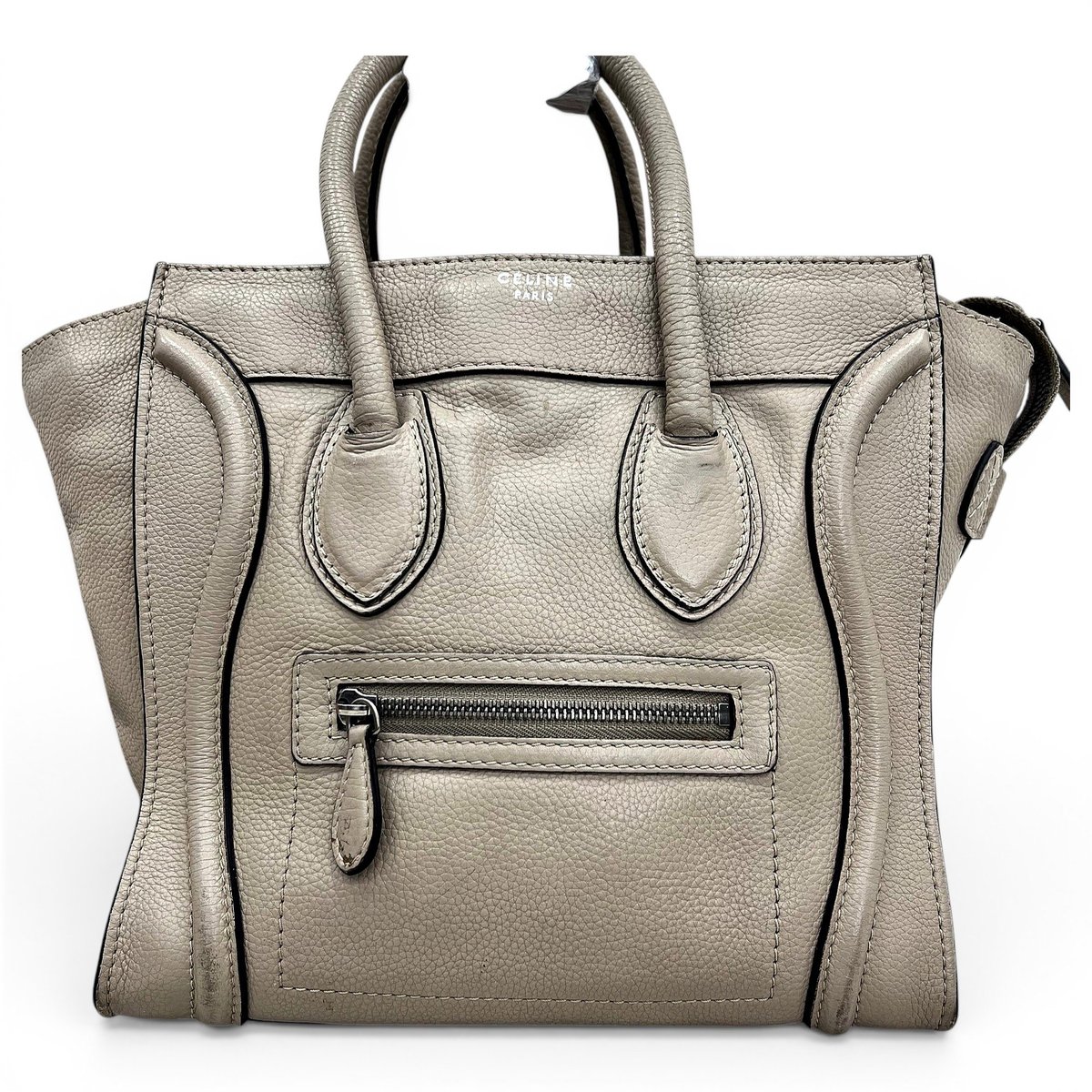Luggage leather handbag