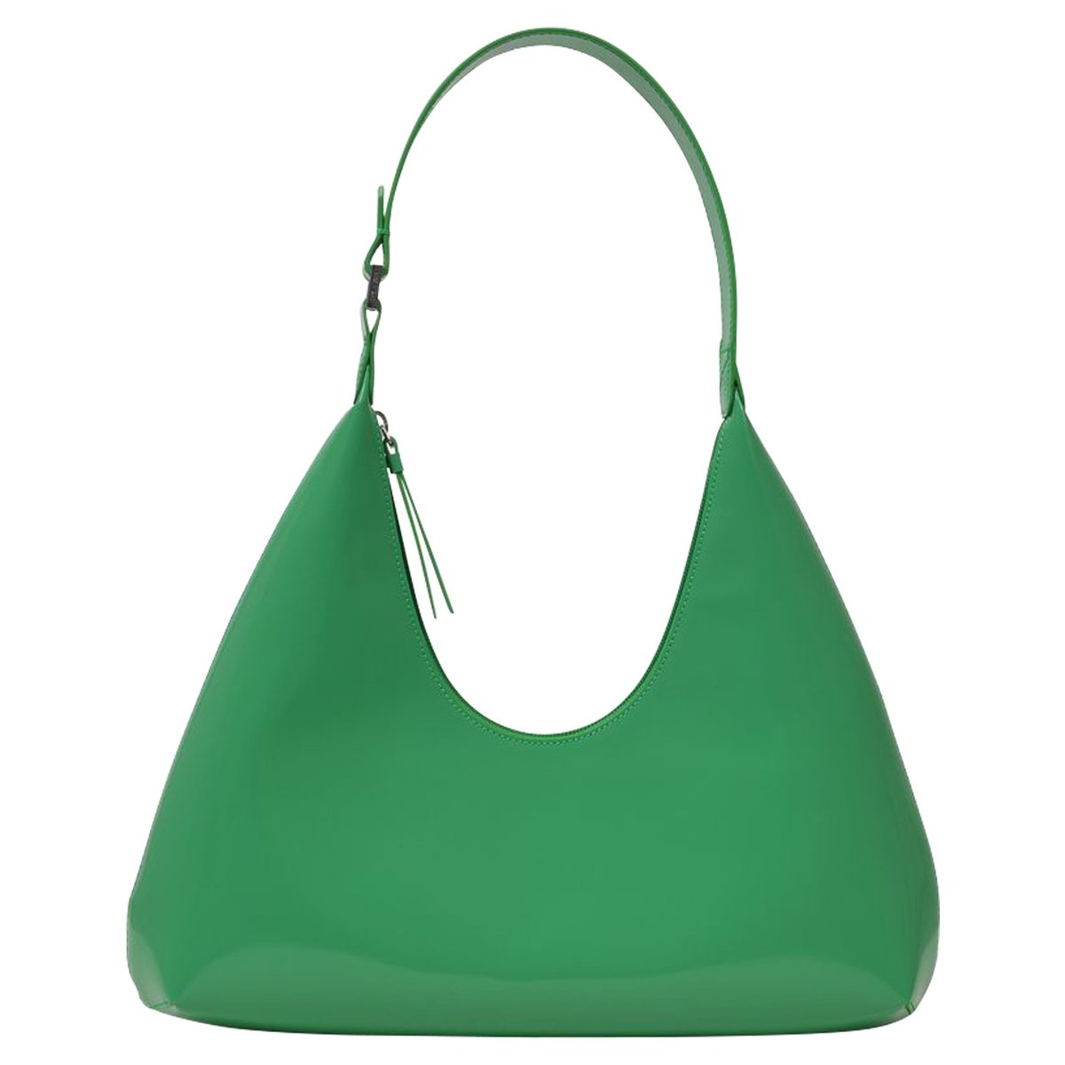 Amber leather handbag