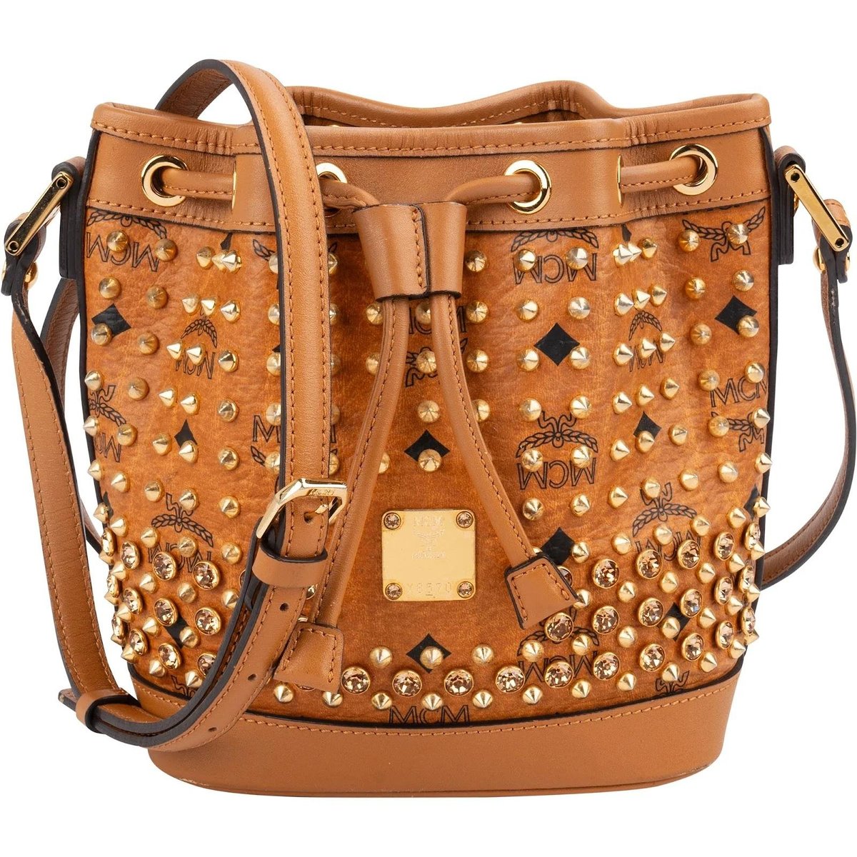 Heritage Drawstring leather crossbody bag