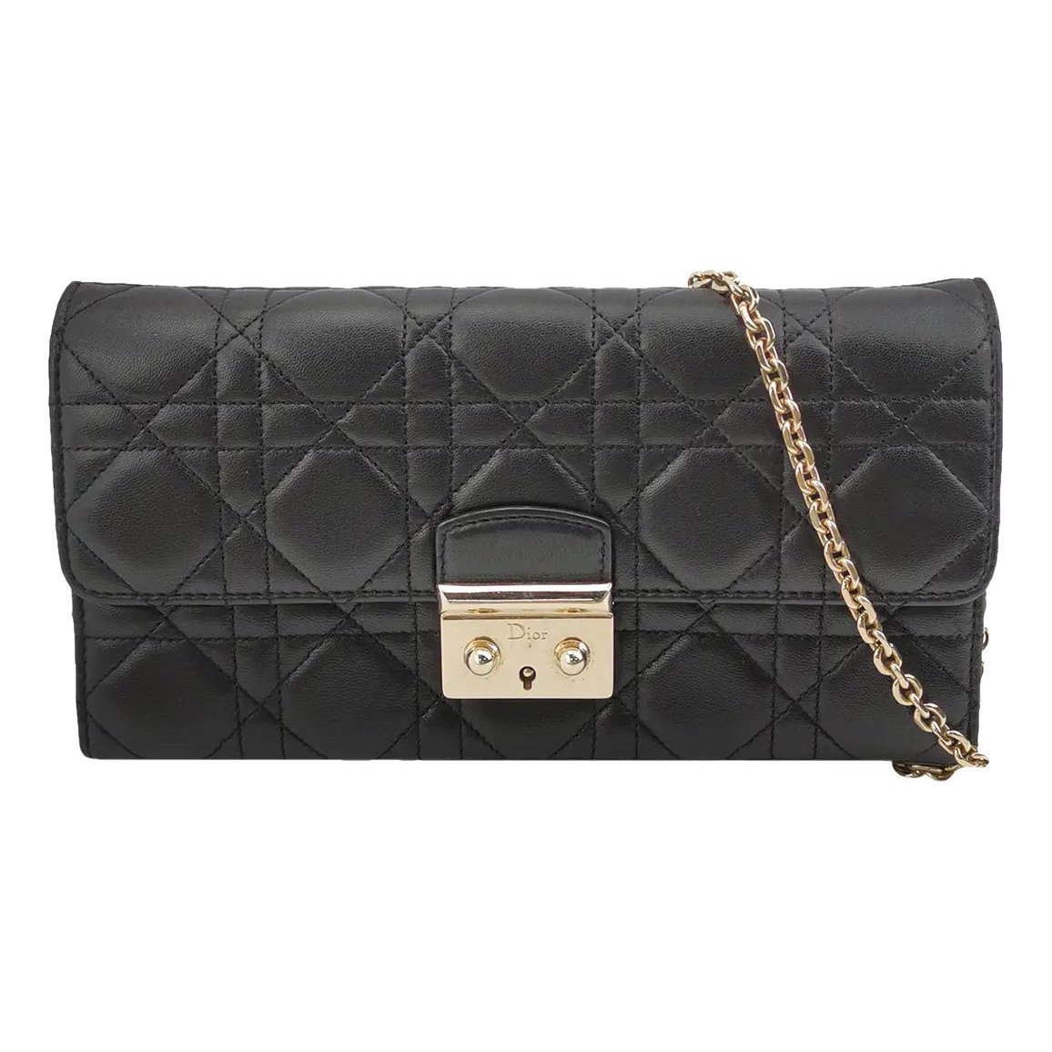 Miss Dior leather crossbody bag