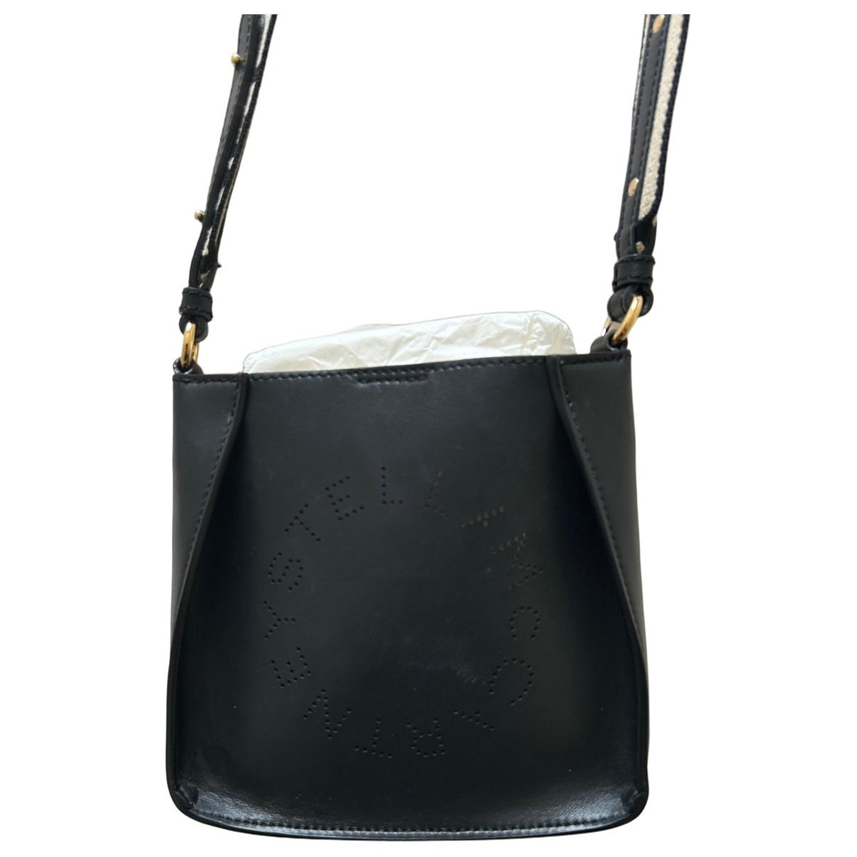 Logo leather crossbody bag