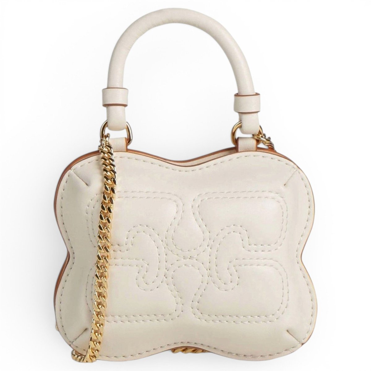 Butterfly leather mini bag