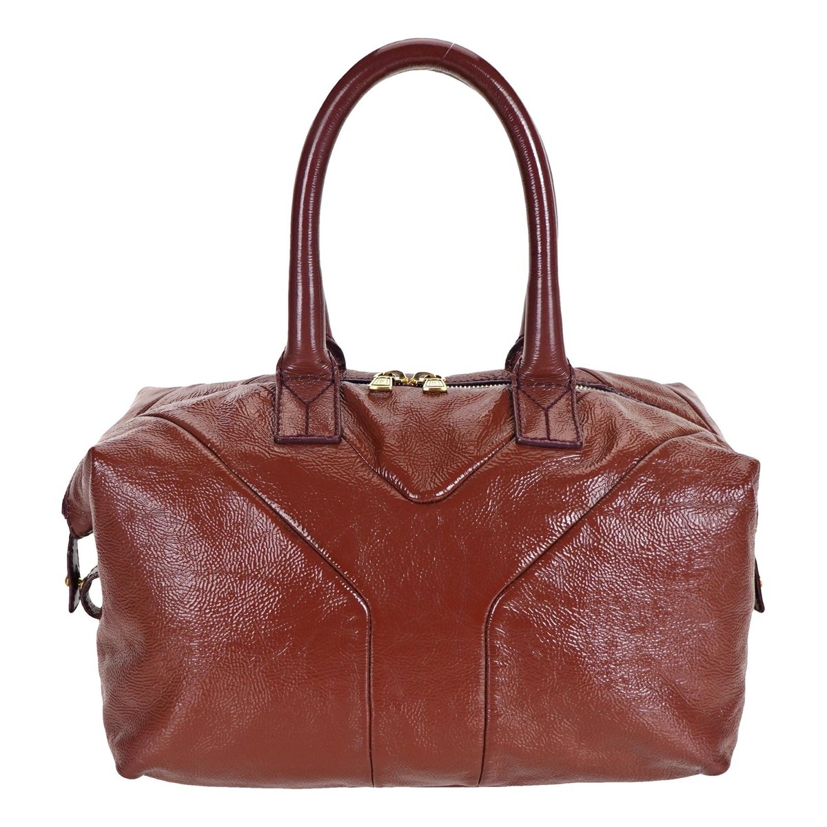 Easy patent leather handbag