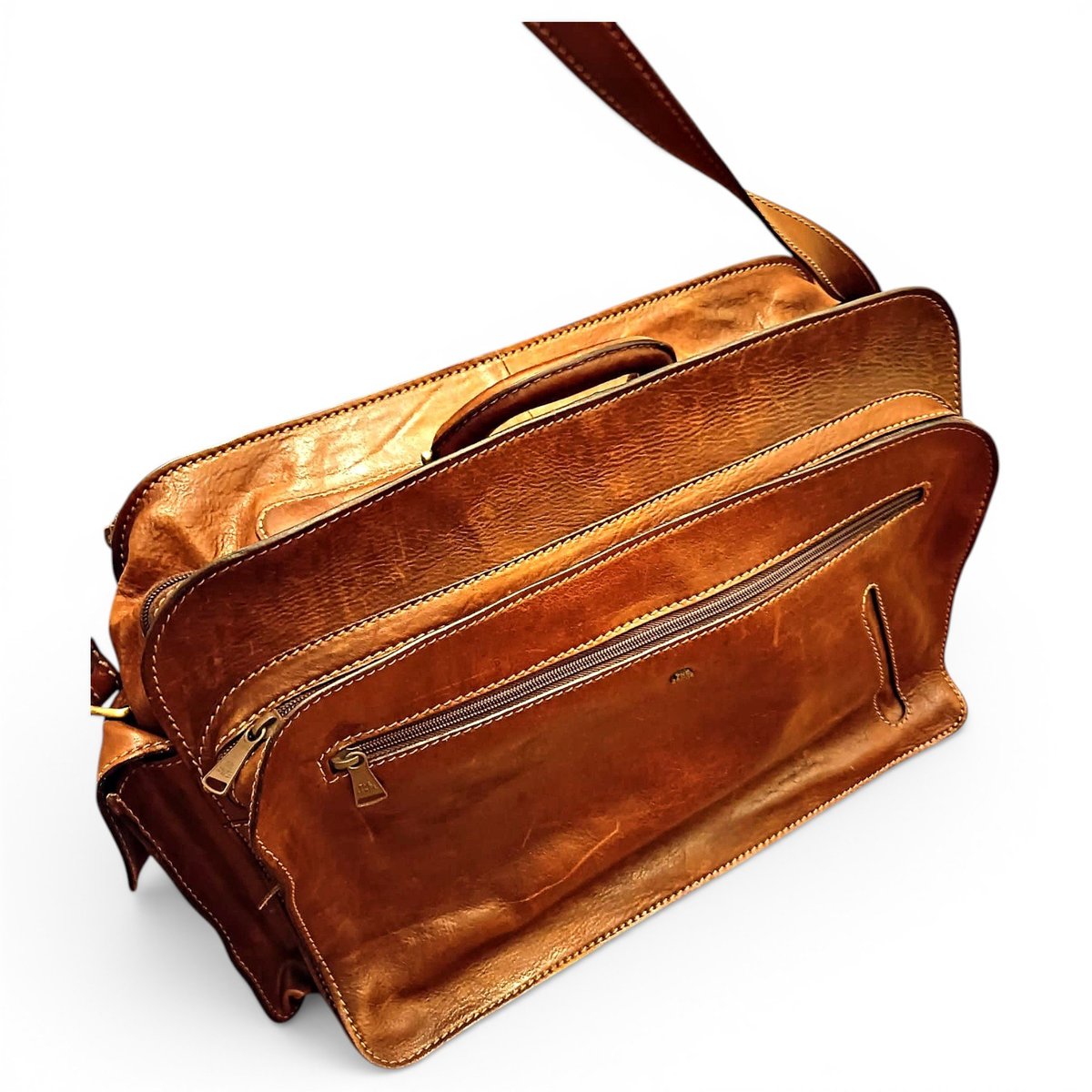 Leather 48h bag
