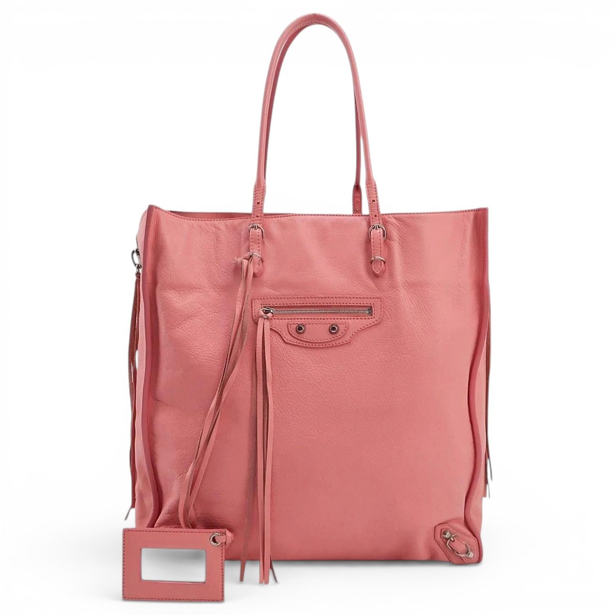 Papier leather tote