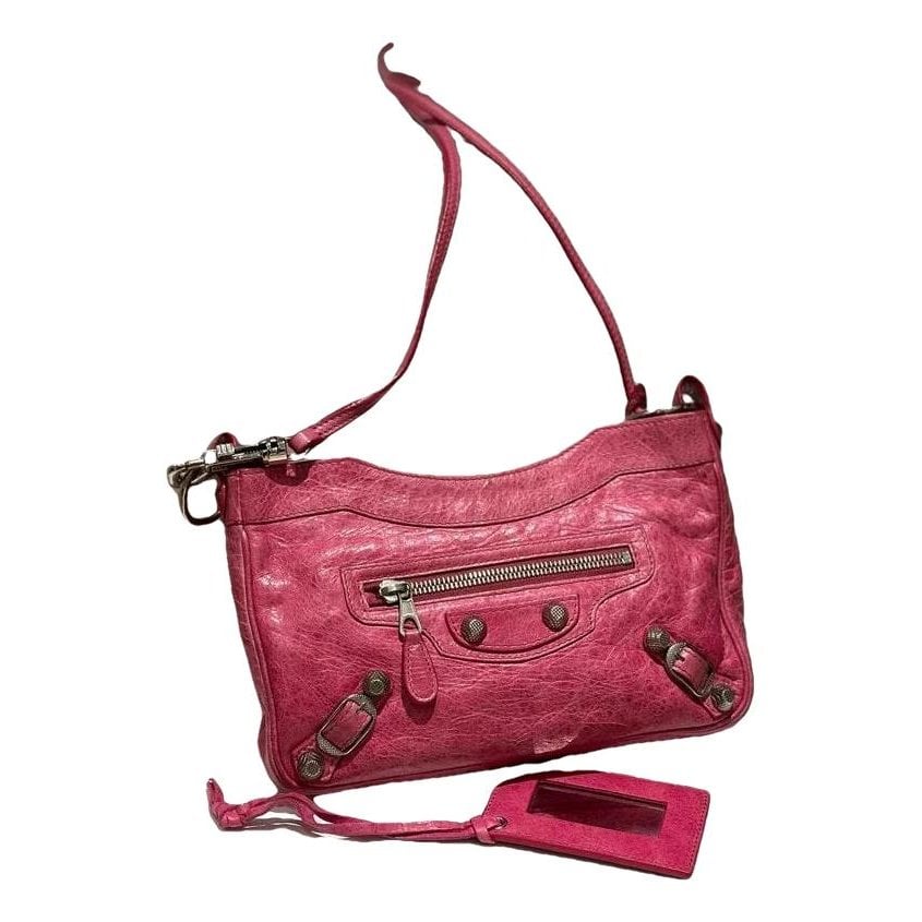 First leather crossbody bag