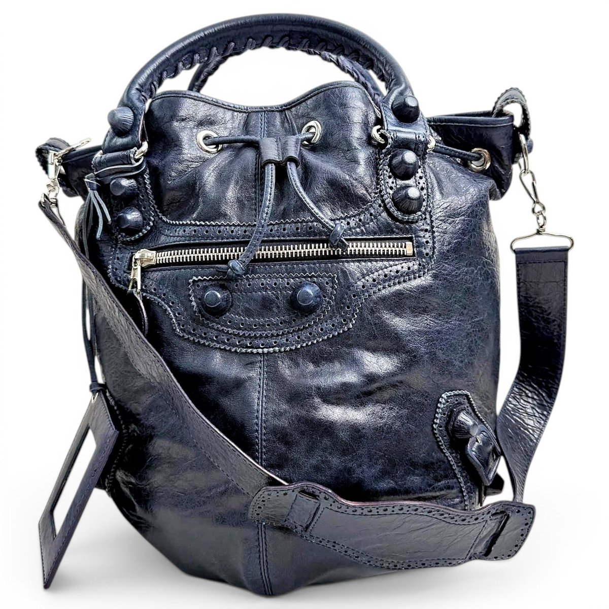 Le Cagole leather handbag