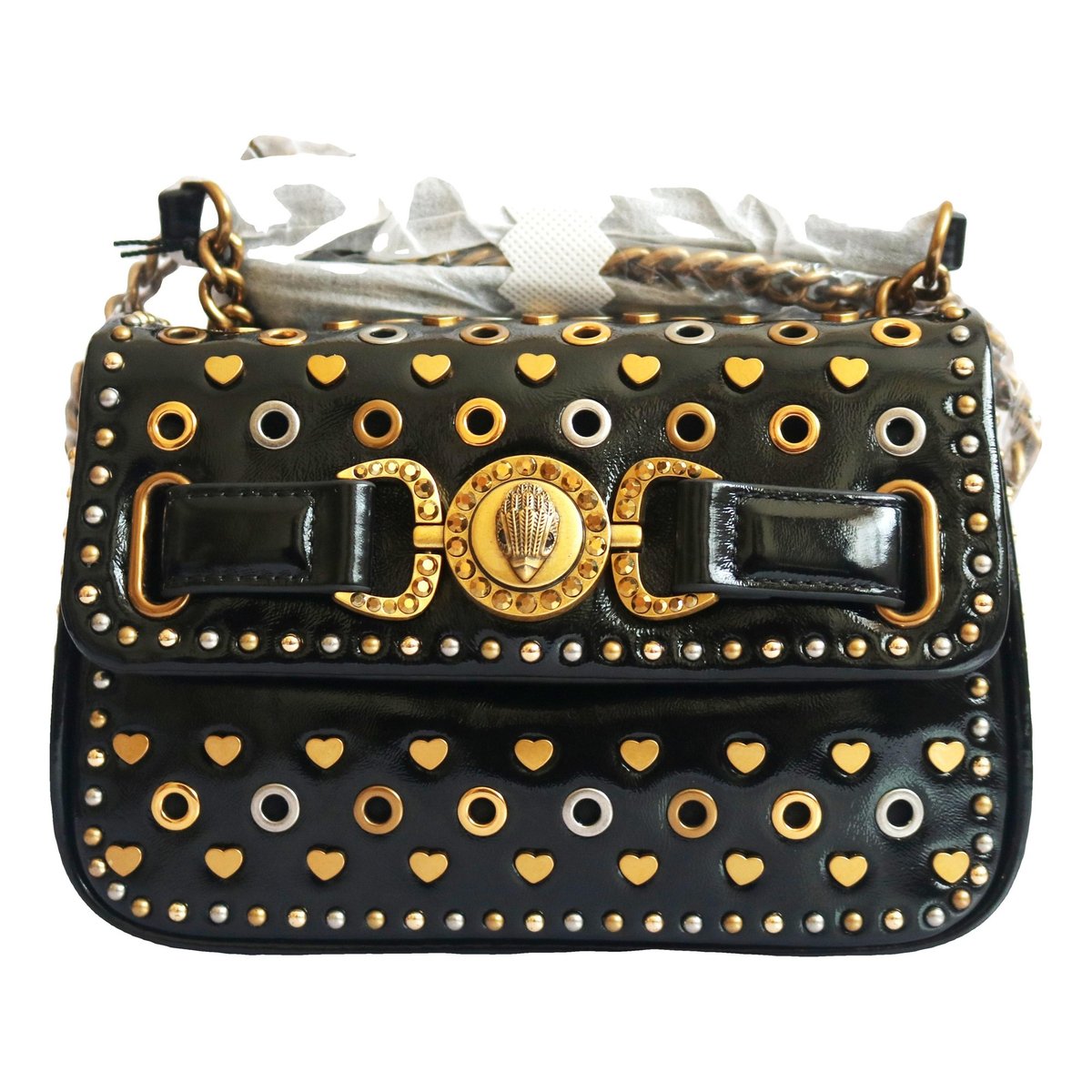 Leather crossbody bag