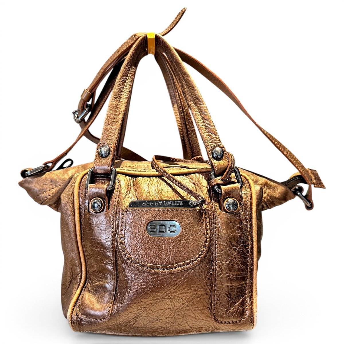 Leather crossbody bag