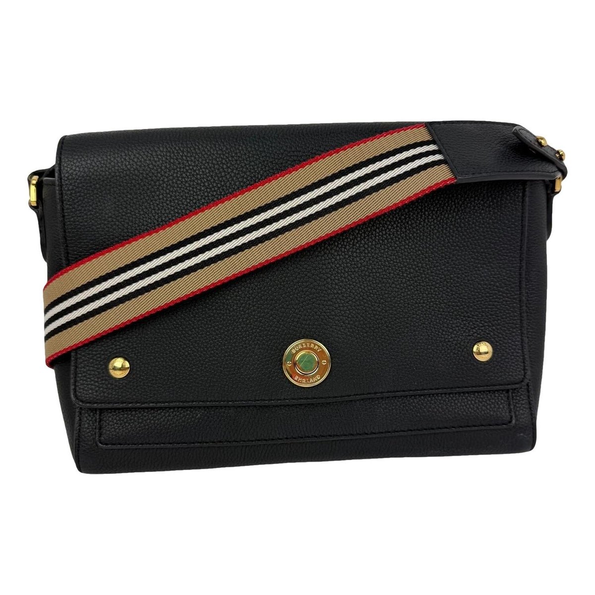 Note leather crossbody bag