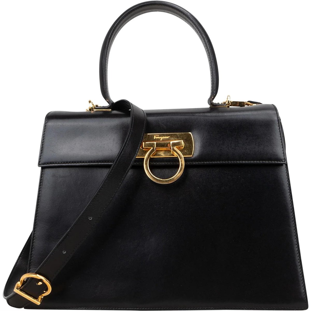 Iconic Top Handle leather handbag