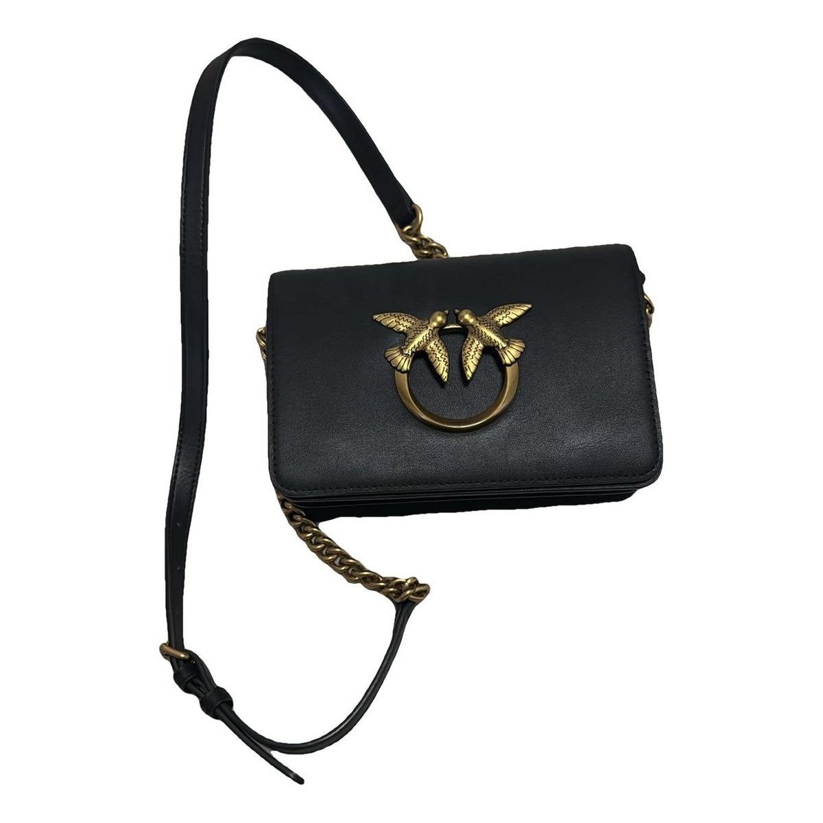 Leather crossbody bag