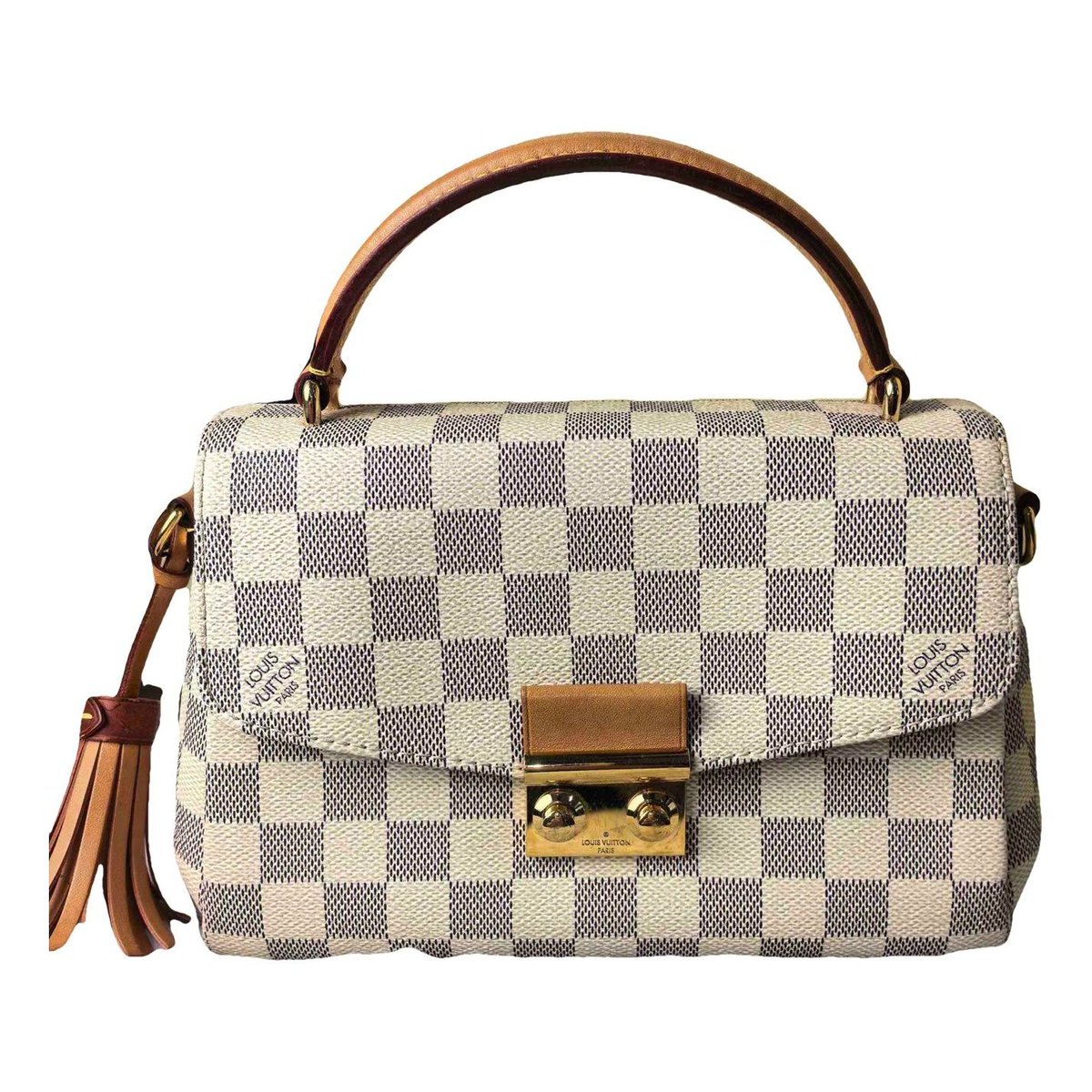 Croisette vinyl handbag