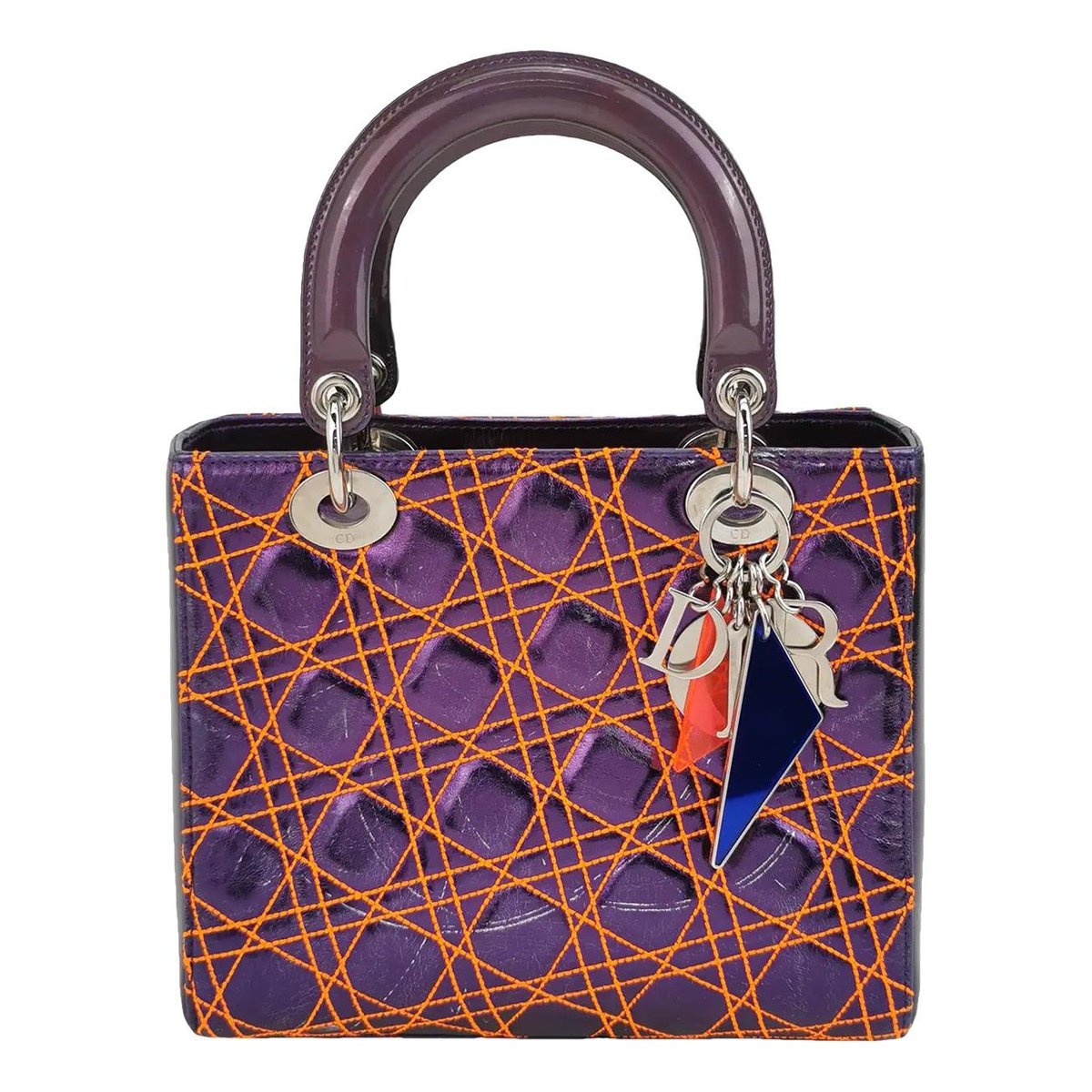 Lady Dior leather handbag