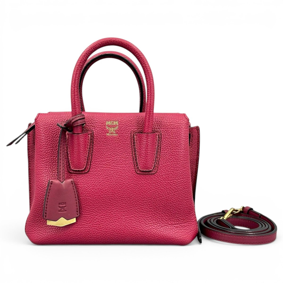 Milla leather tote
