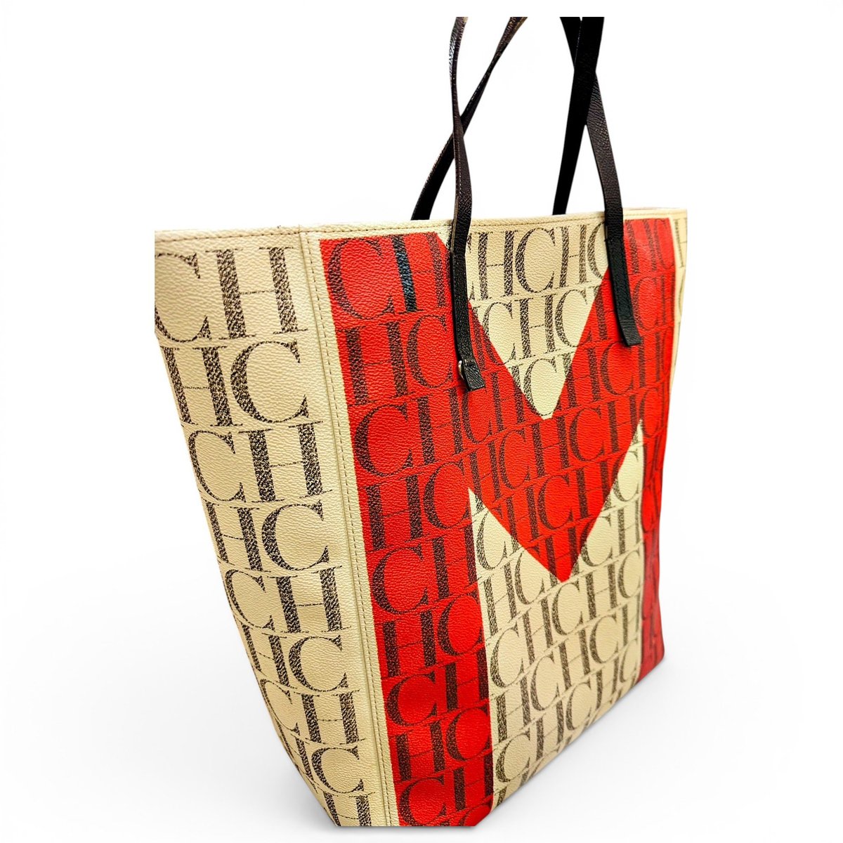 Leather tote