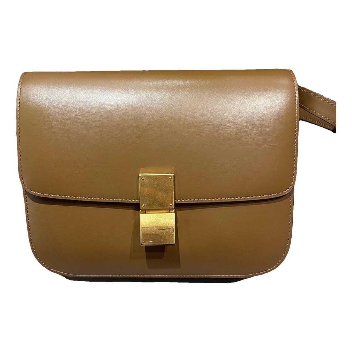 Classic leather handbag