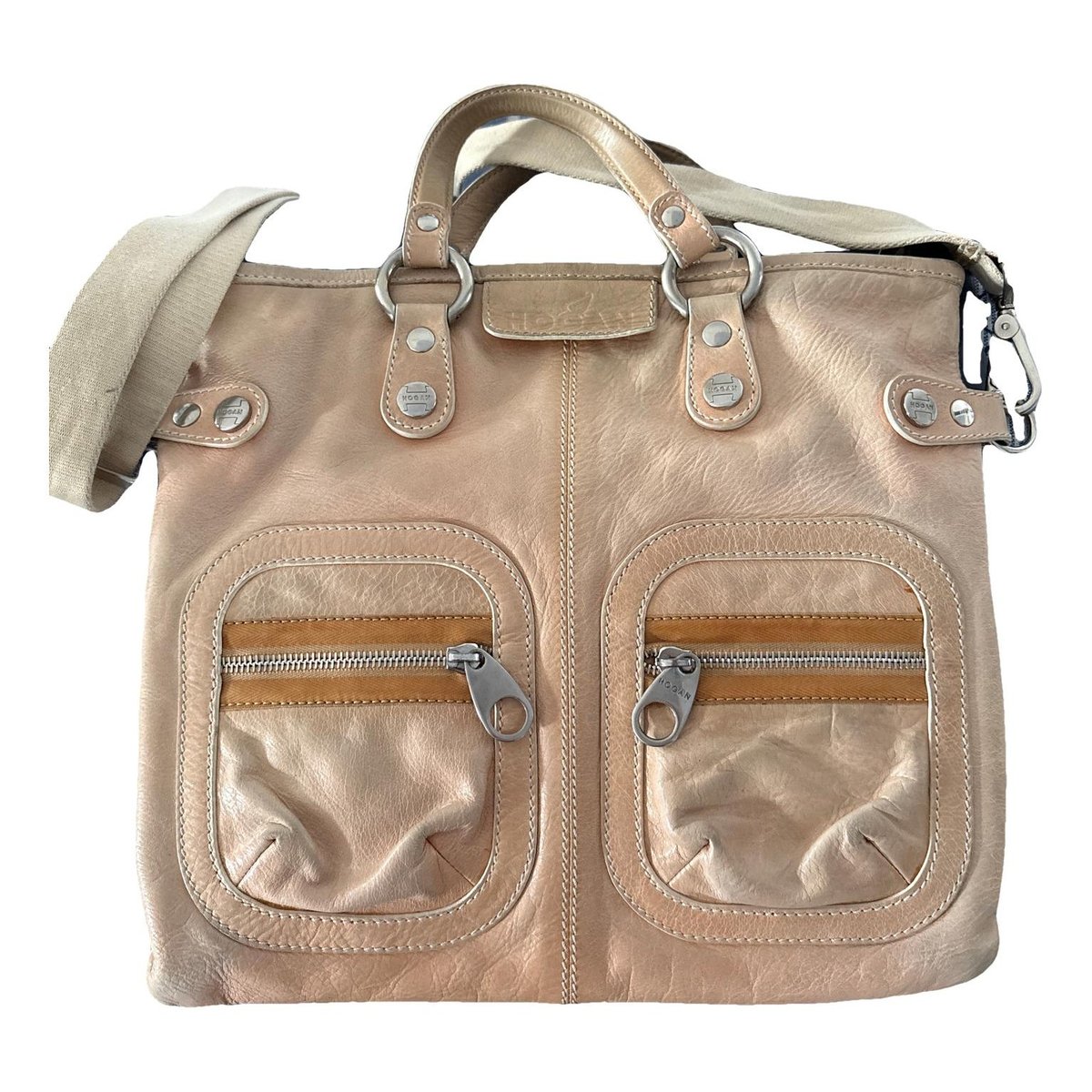Leather crossbody bag