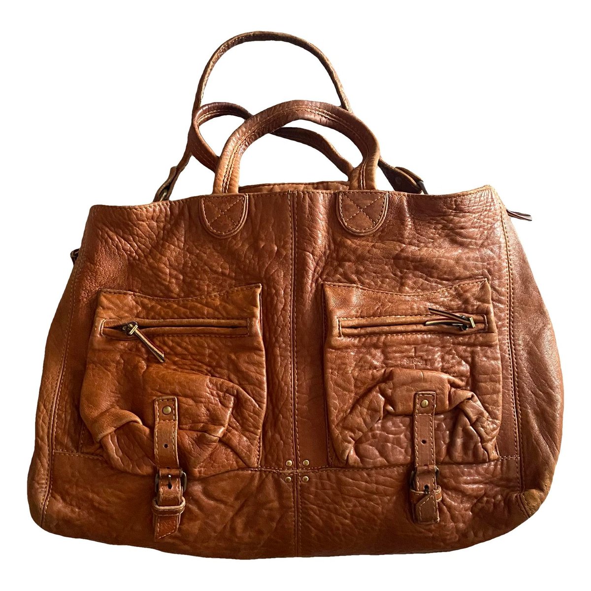 Max leather handbag