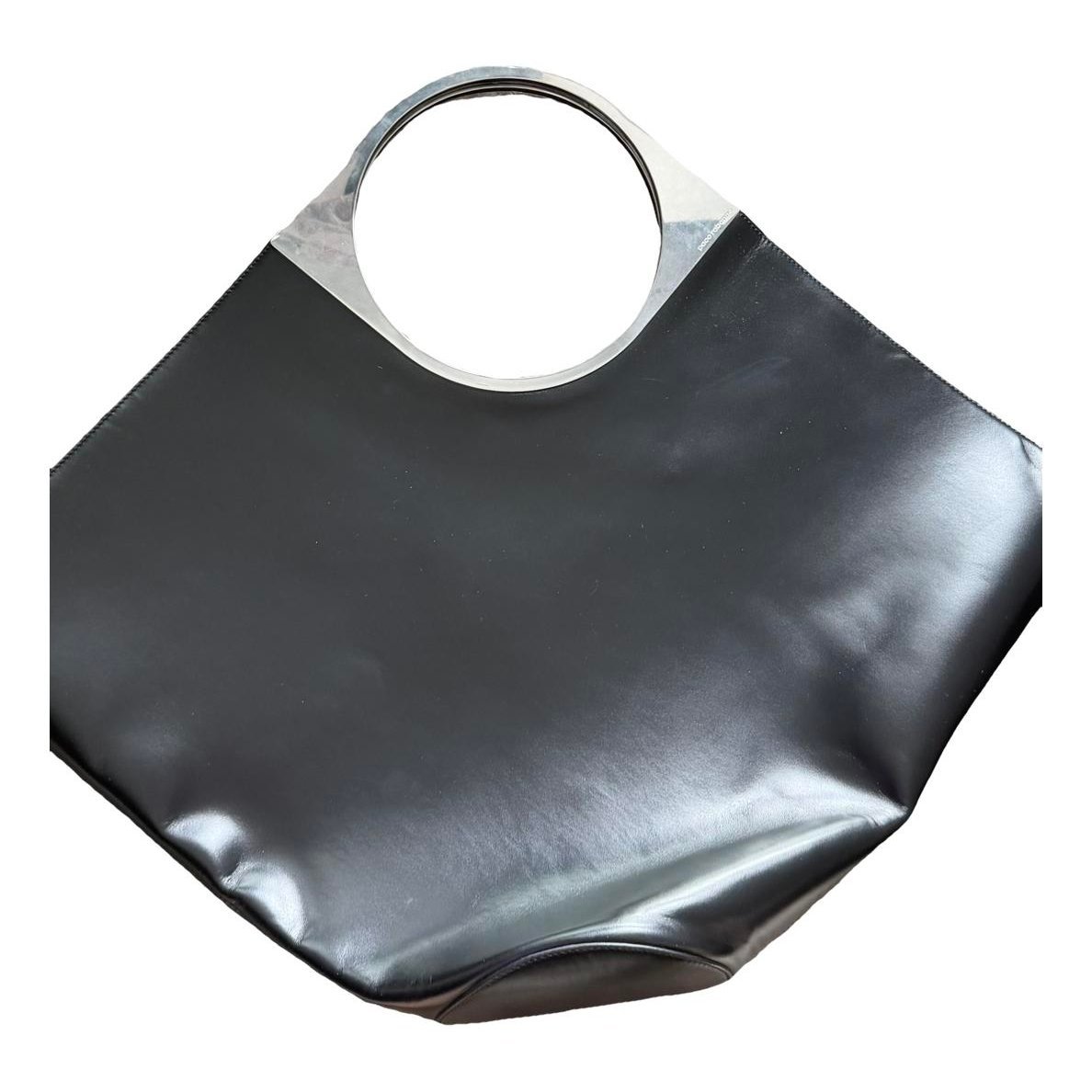 Leather tote