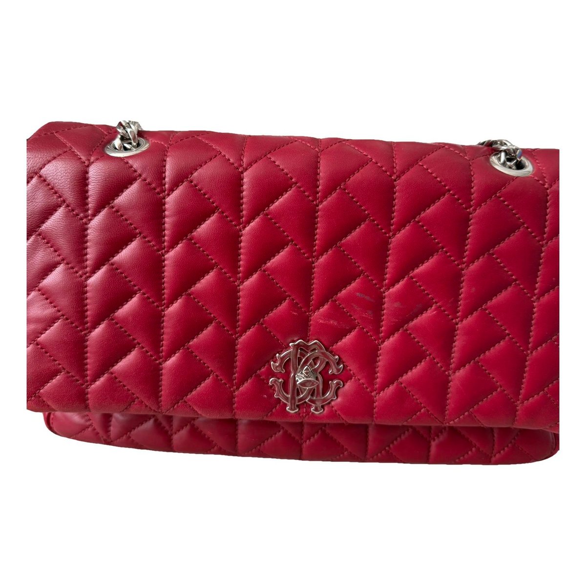 Patent leather handbag