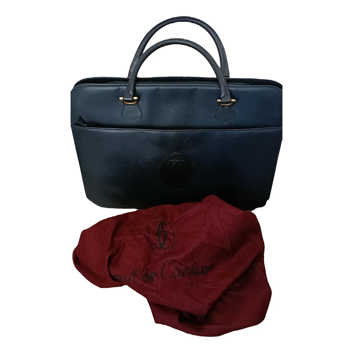 Leather satchel