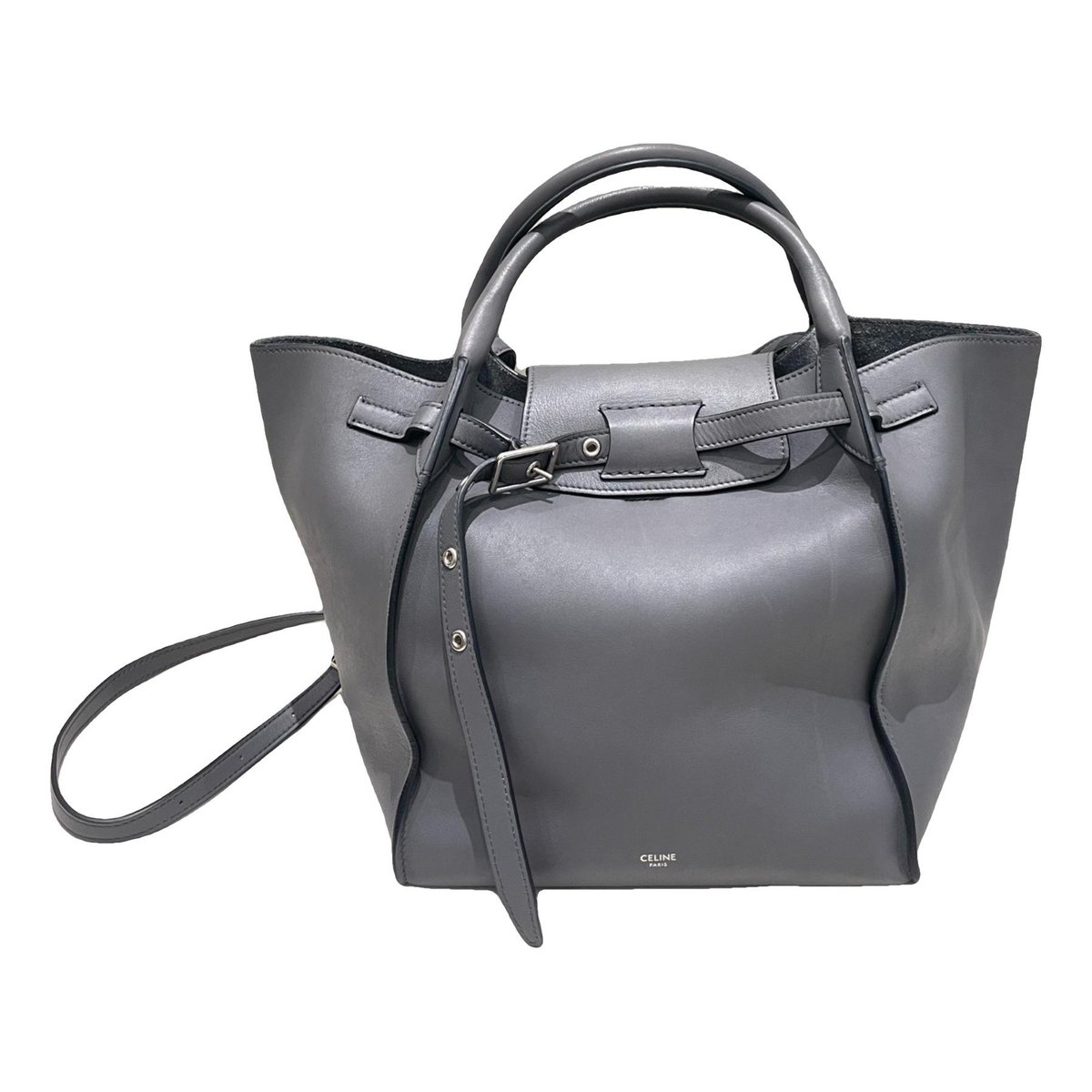 Big Bag leather handbag