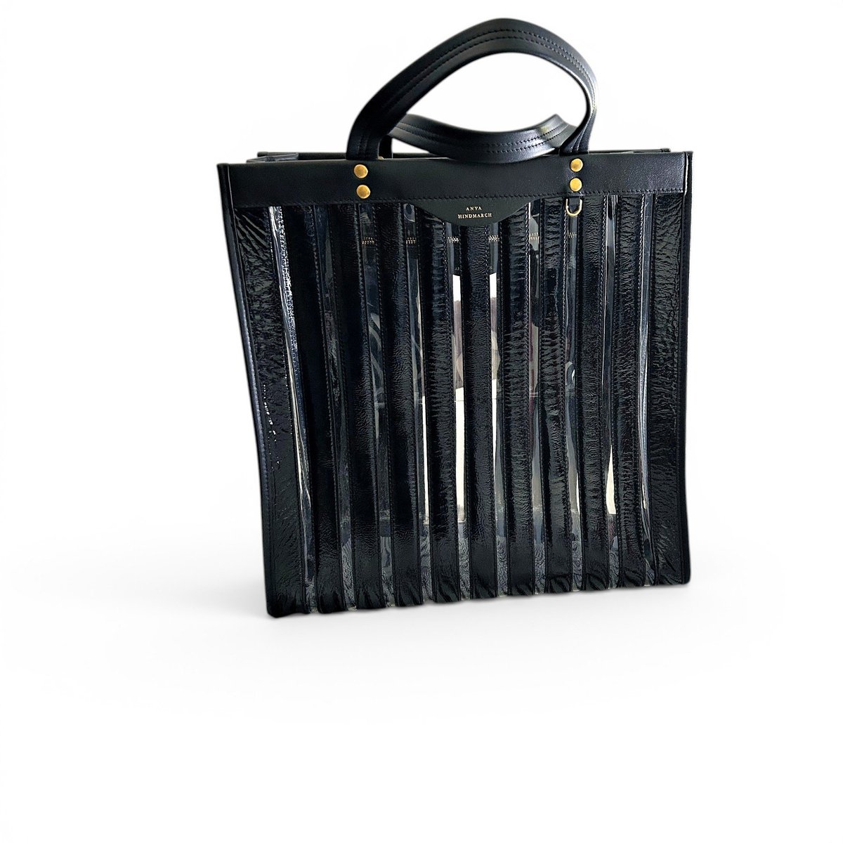 Leather tote