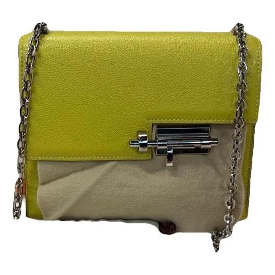Verrou leather handbag