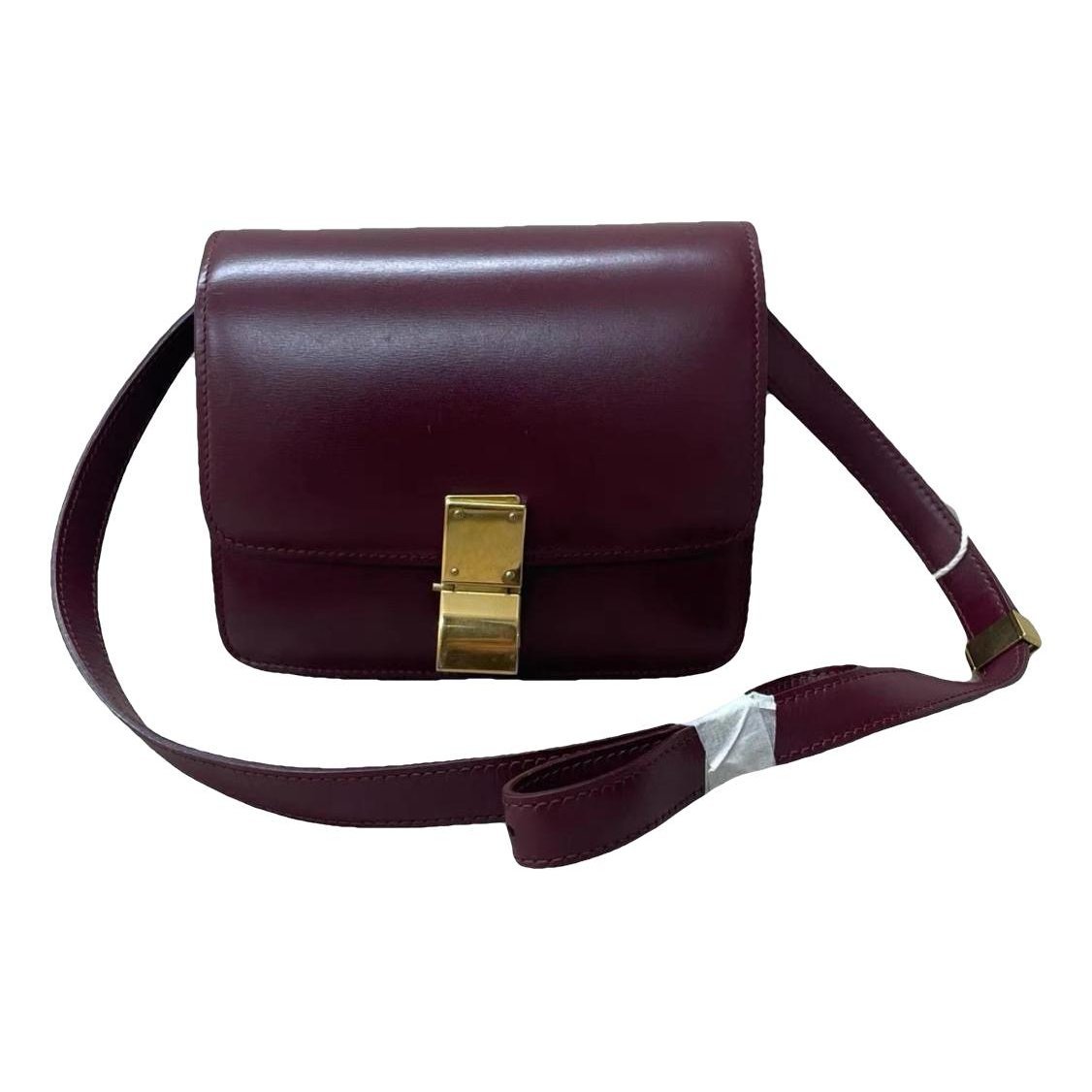 Classic leather crossbody bag