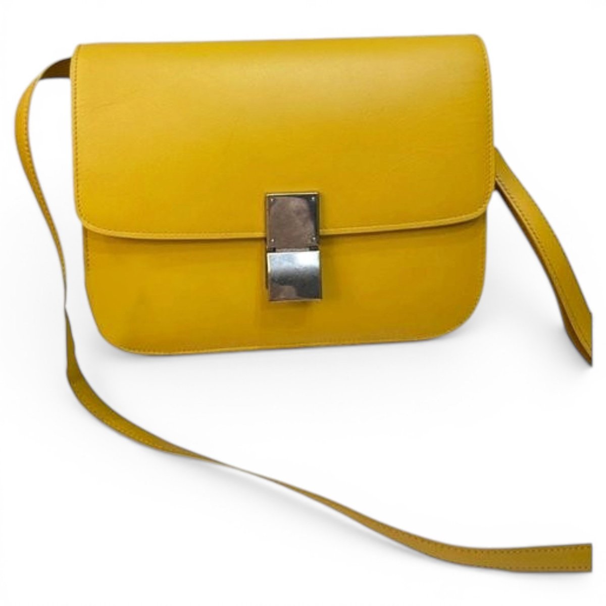 Classic leather crossbody bag