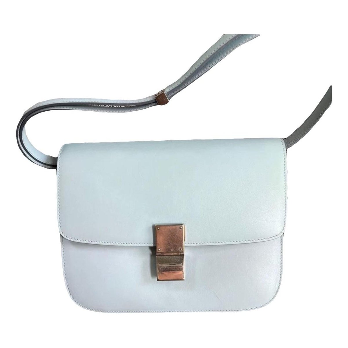 Classic leather crossbody bag