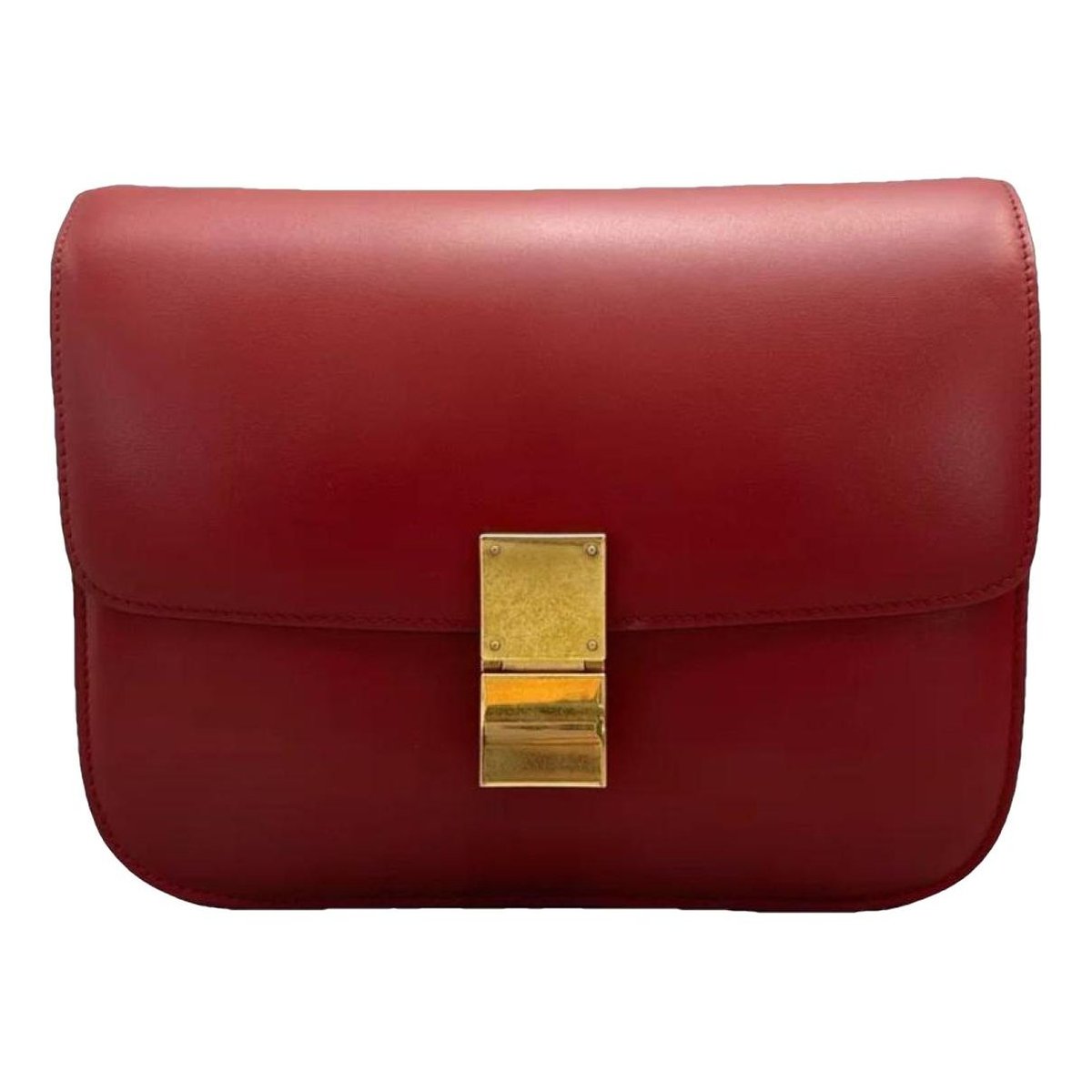 Classic leather crossbody bag