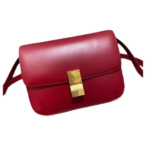 Classic leather crossbody bag