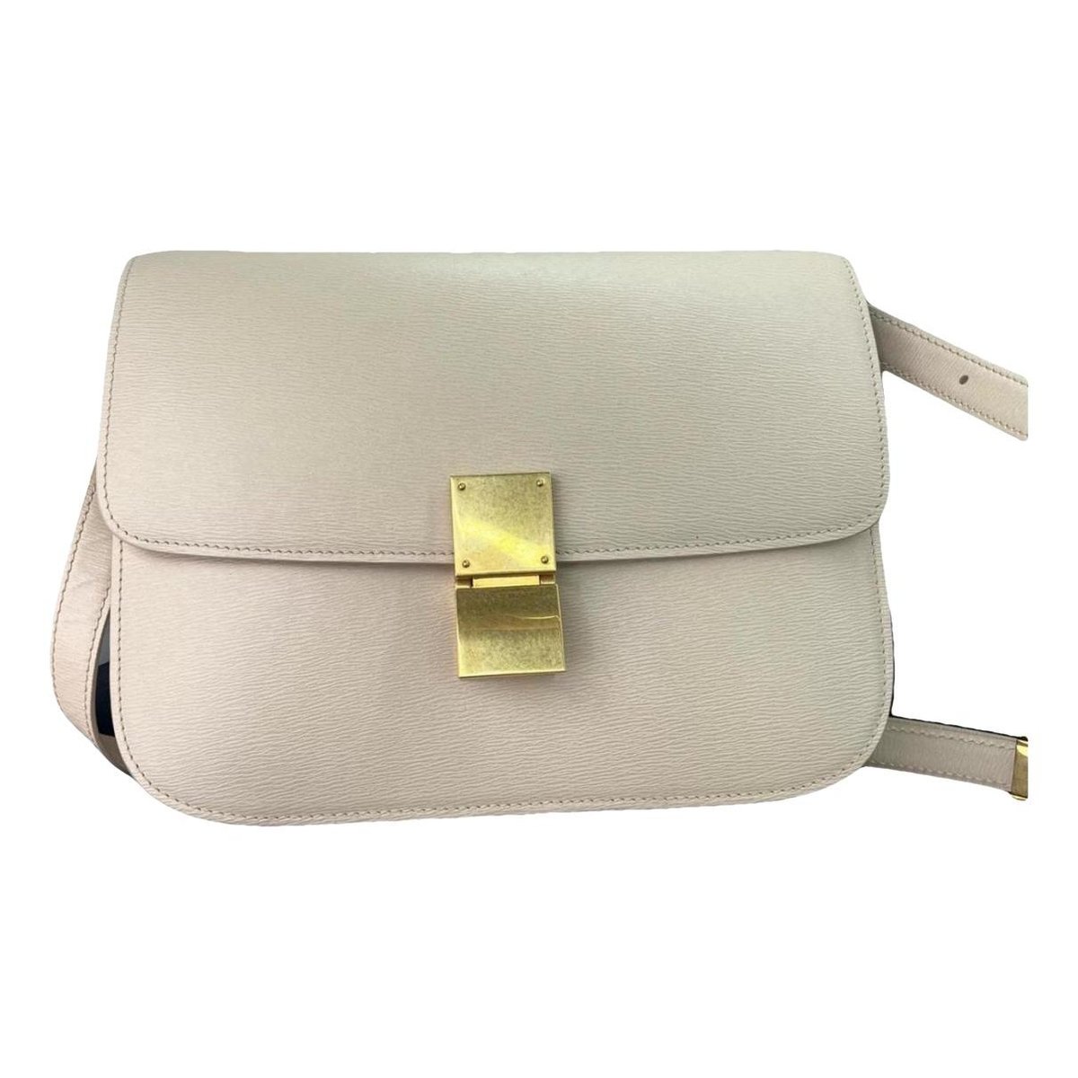 Classic leather crossbody bag